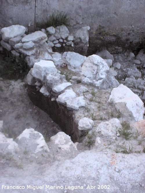 Marroques Bajos - Marroques Bajos. Muro del segundo bastin de la puerta del cuarto anillo