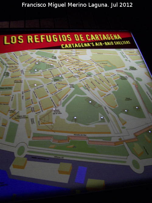 Historia de Cartagena - Historia de Cartagena. Refugios antiaereos en Cartagena