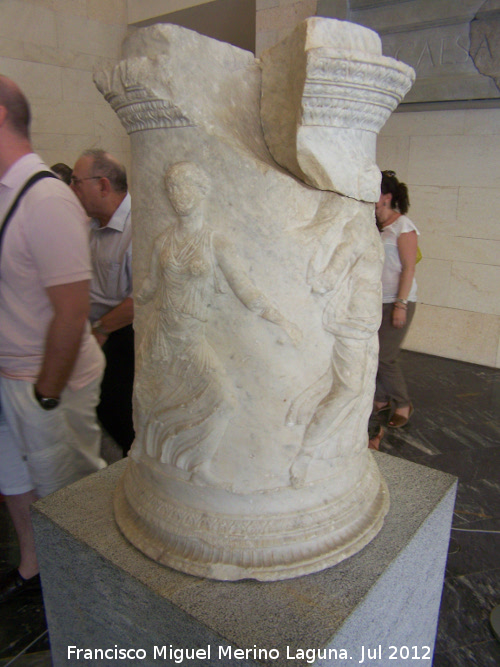 Teatro Romano de Cartagena - Teatro Romano de Cartagena. Triada capitolina