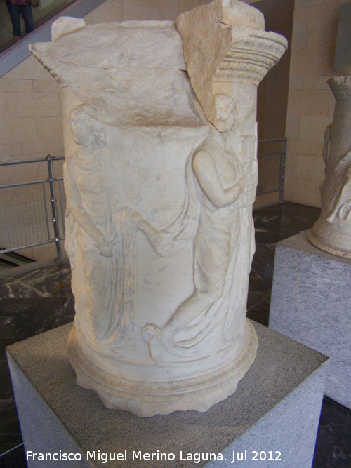 Teatro Romano de Cartagena - Teatro Romano de Cartagena. Triada capitolina