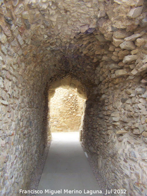 Teatro Romano de Cartagena - Teatro Romano de Cartagena. Pasillo