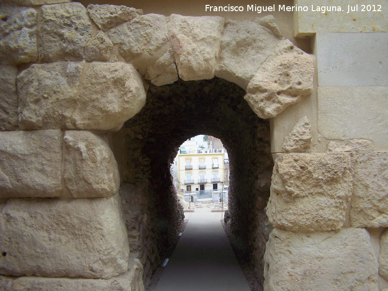 Teatro Romano de Cartagena - Teatro Romano de Cartagena. Pasillo