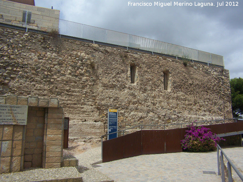 Castillo de la Concepcin - Castillo de la Concepcin. Muralla