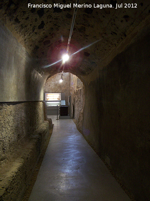 Castillo de la Concepcin - Castillo de la Concepcin. Pasadizo