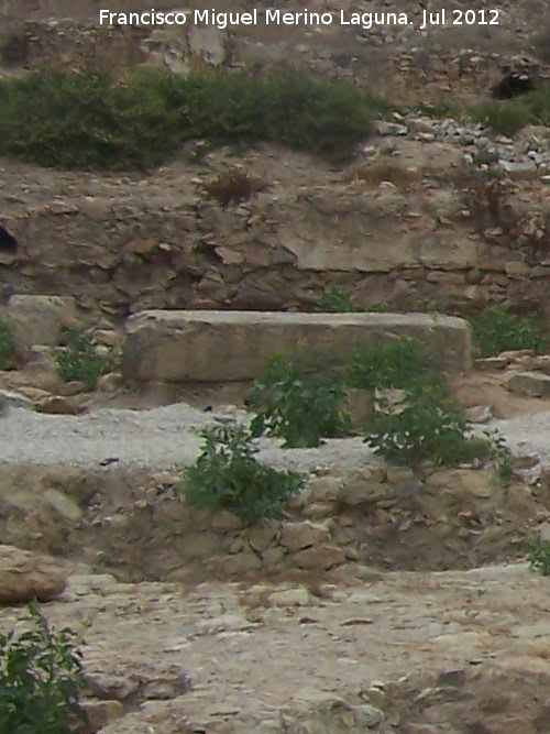 Cerro del Molinete - Cerro del Molinete. Restos arqueolgicos