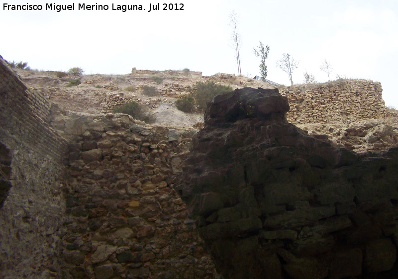 Cerro del Molinete - Cerro del Molinete. Restos arqueolgicos