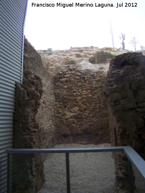 Cerro del Molinete - Cerro del Molinete. Restos arqueolgicos