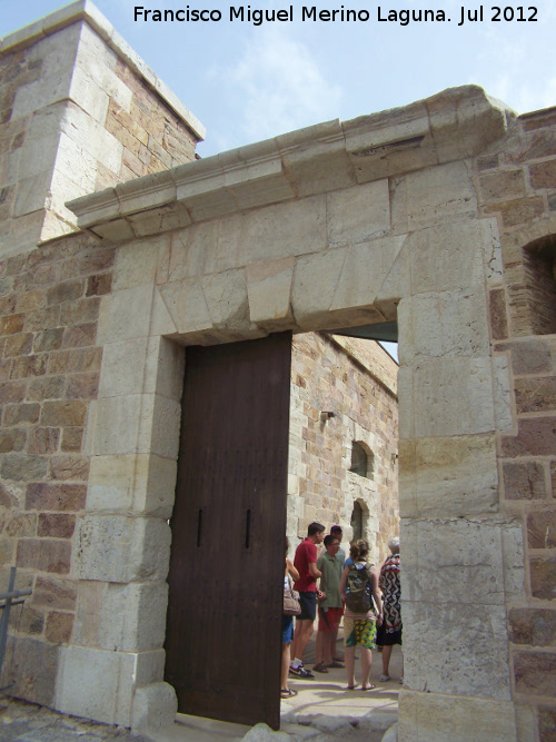 Fuerte Navidad - Fuerte Navidad. Puerta de acceso