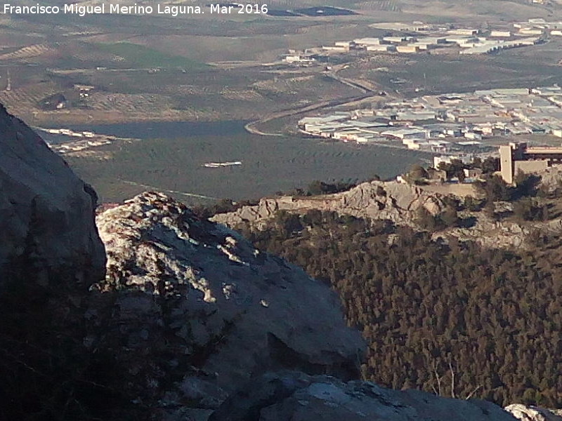 Castillo de Abrehuy - Castillo de Abrehuy. Desde la Pea de Jan