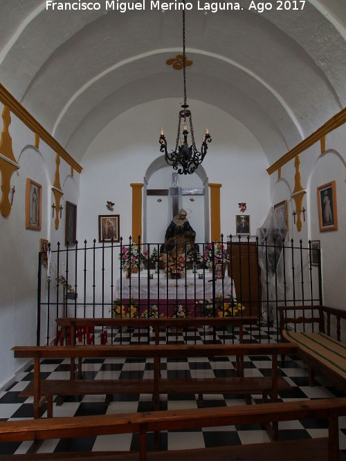 Ermita del Parrizoso - Ermita del Parrizoso. Interior