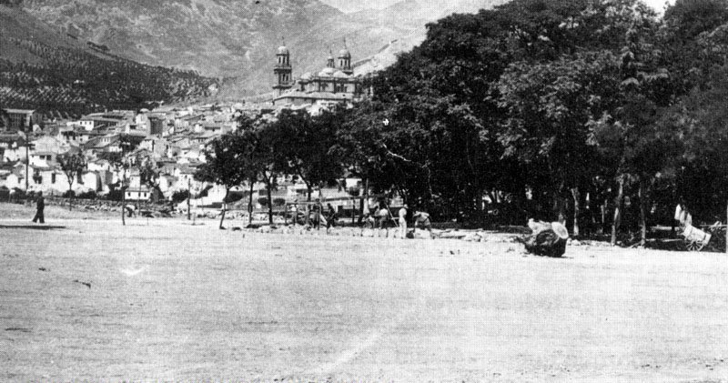 Paseo de la Alameda - Paseo de la Alameda. Obras del primitivo Auditorio de la Alameda