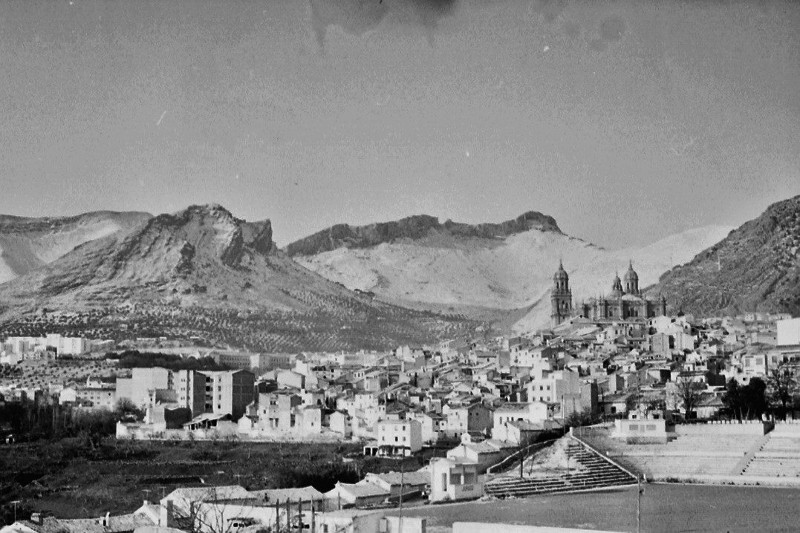 Paseo de la Alameda - Paseo de la Alameda. Foto antigua. Vistas desde La Alameda. Archivo IEG