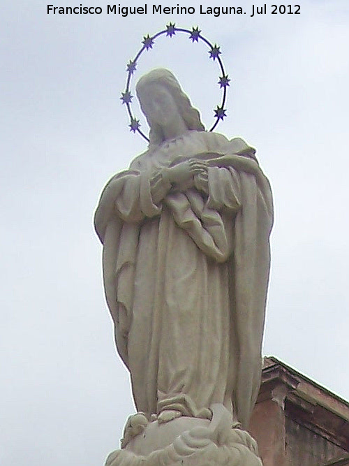 Monumento a la Inmaculada - Monumento a la Inmaculada. Estatua