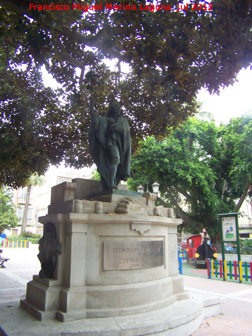 Monumento a Isidoro Miquez - Monumento a Isidoro Miquez. 