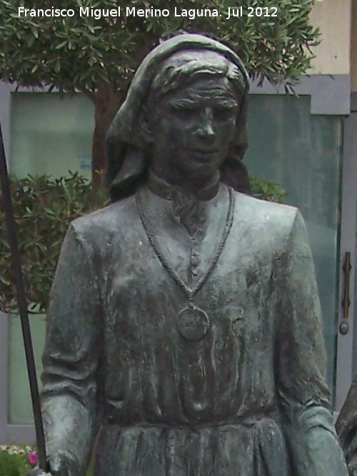 Monumento al Procesionista - Monumento al Procesionista. Detalle