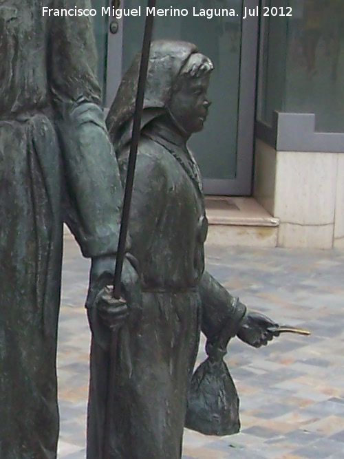 Monumento al Procesionista - Monumento al Procesionista. Detalle