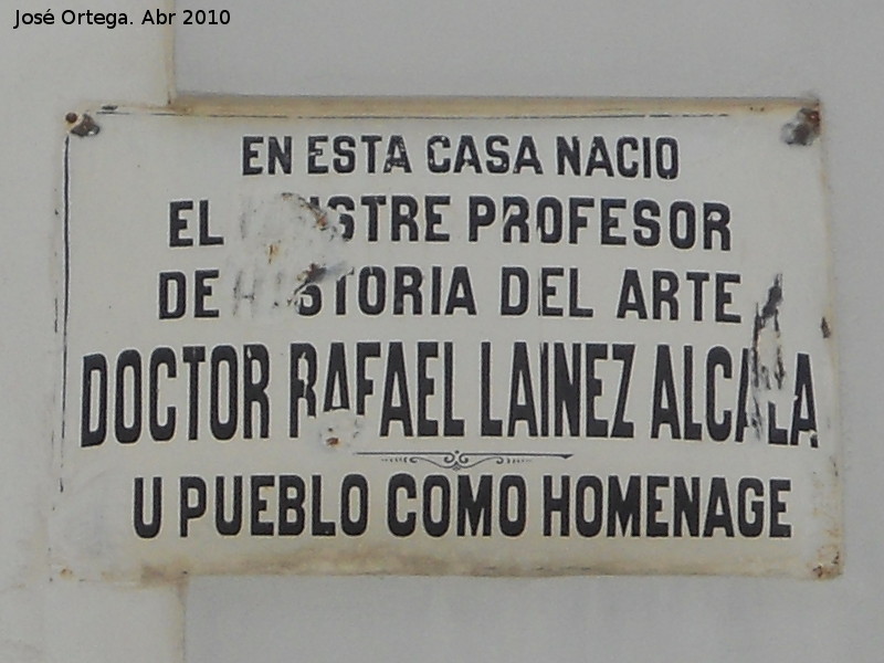Casa del Doctor Rafael Lainez Alcal - Casa del Doctor Rafael Lainez Alcal. 