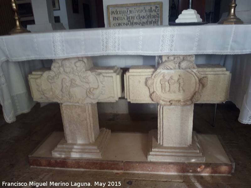 Va Crucis - Va Crucis. Altar con cruces originales