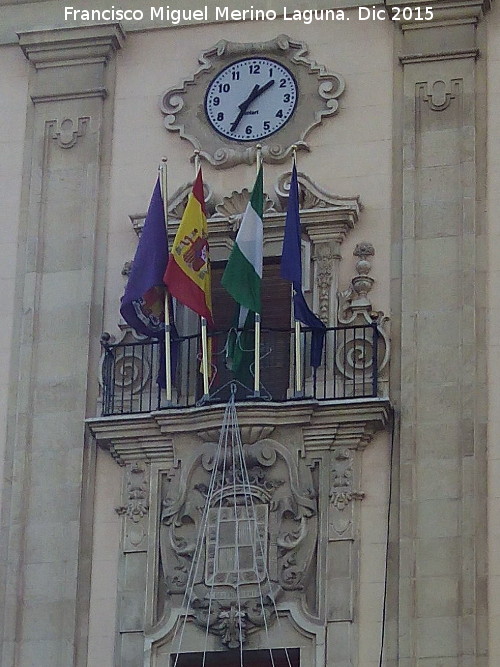 Ayuntamiento de Jaén - Ayuntamiento de Jaén. Balcón principal