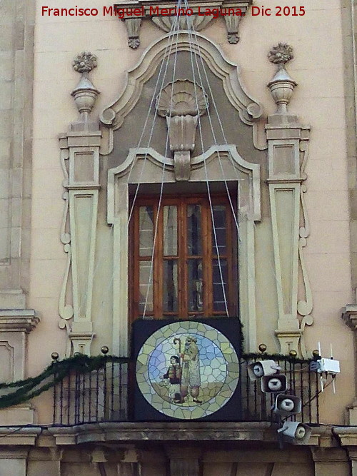 Ayuntamiento de Jaén - Ayuntamiento de Jaén. Balcón lateral