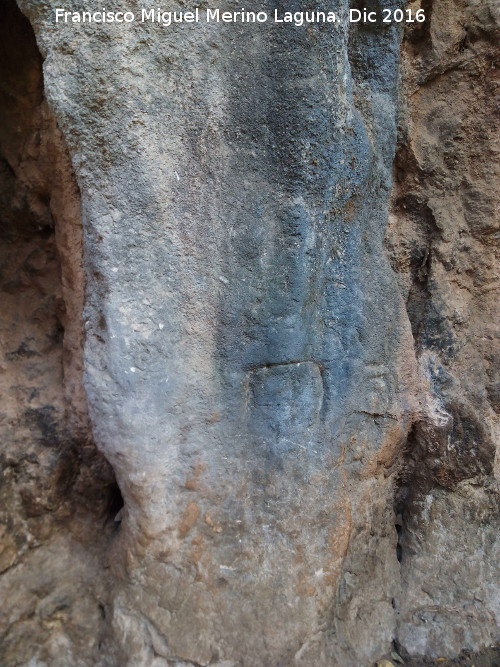 Petroglifos rupestres de El Toril - Petroglifos rupestres de El Toril. Zona de la doble espiral
