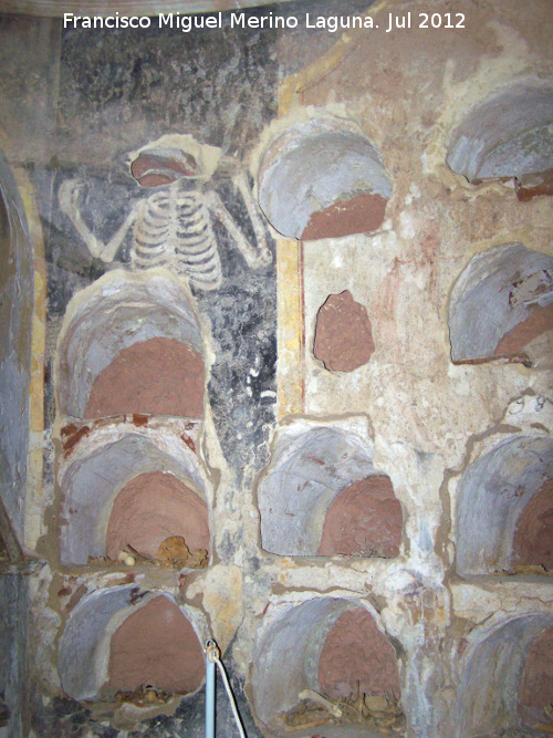 Cripta de San Jos - Cripta de San Jos. Restos de frescos