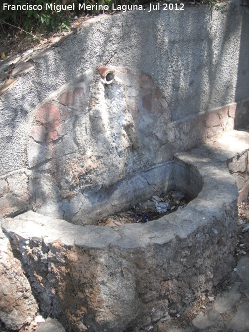 Fuente del Horcajo - Fuente del Horcajo. Antigua fuente
