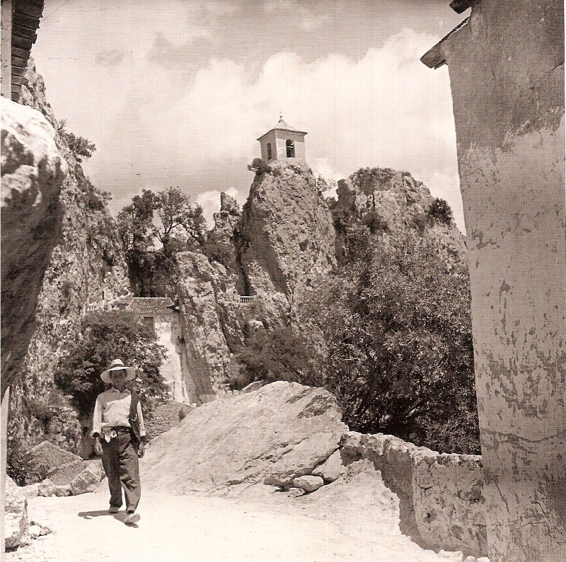 Calle de la Pea - Calle de la Pea. Foto antigua