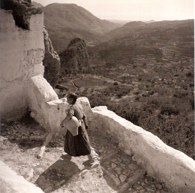 Calle de la Pea - Calle de la Pea. Foto antigua