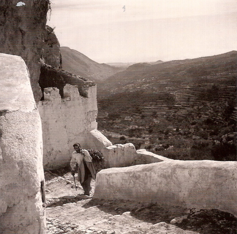 Calle de la Pea - Calle de la Pea. Foto antigua