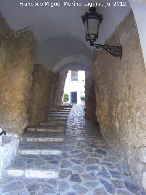 Puerta de San Jos - Puerta de San Jos. Interior del tnel