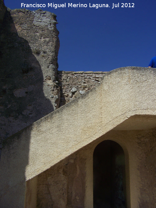 Castillo de San Jos - Castillo de San Jos. Escaleras