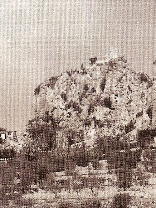 Castillo de San Jos - Castillo de San Jos. Foto antigua