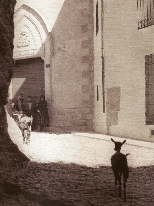 Calle La Iglesia - Calle La Iglesia. Foto antigua