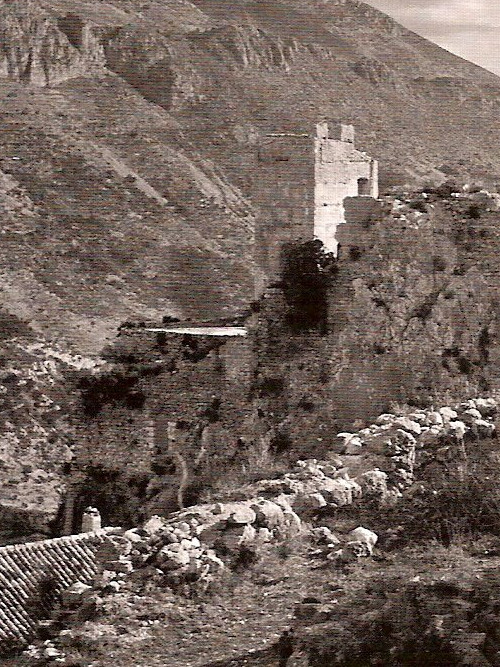 Castillo de Alcozaiba - Castillo de Alcozaiba. Foto antigua