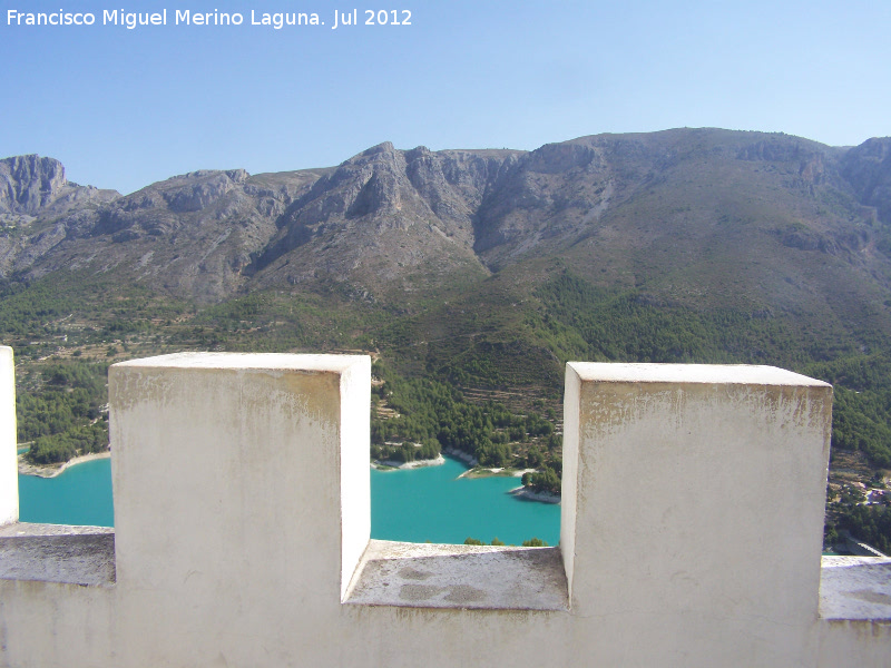 Muralla de Guadalest - Muralla de Guadalest. Parte de la muralla de la Casa Ordua