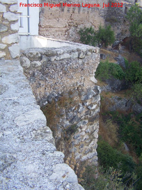 Muralla de Guadalest - Muralla de Guadalest. Torren rectangular