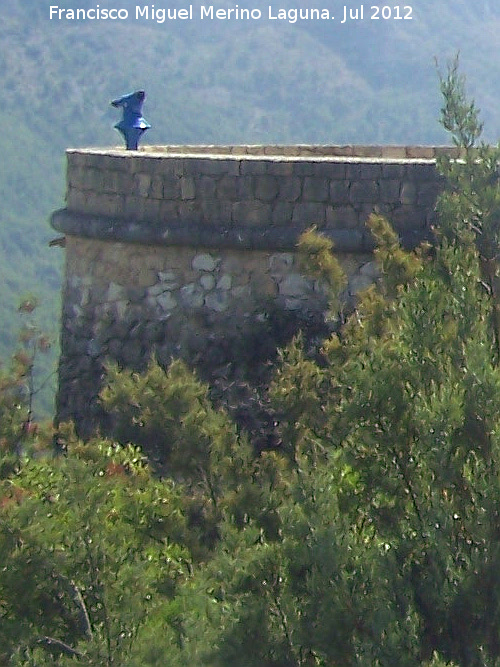 Muralla de Guadalest - Muralla de Guadalest. Torren circular