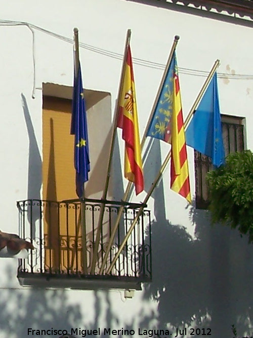 Ayuntamiento de Guadalest - Ayuntamiento de Guadalest. Balcn