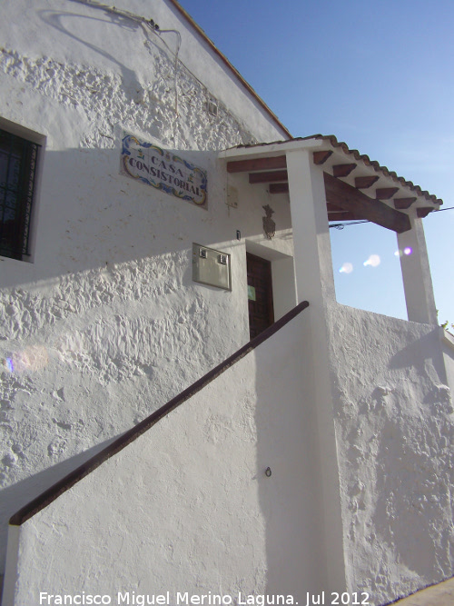 Ayuntamiento de Guadalest - Ayuntamiento de Guadalest. Entrada