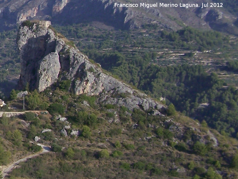 Castillo de Benimantell - Castillo de Benimantell. 