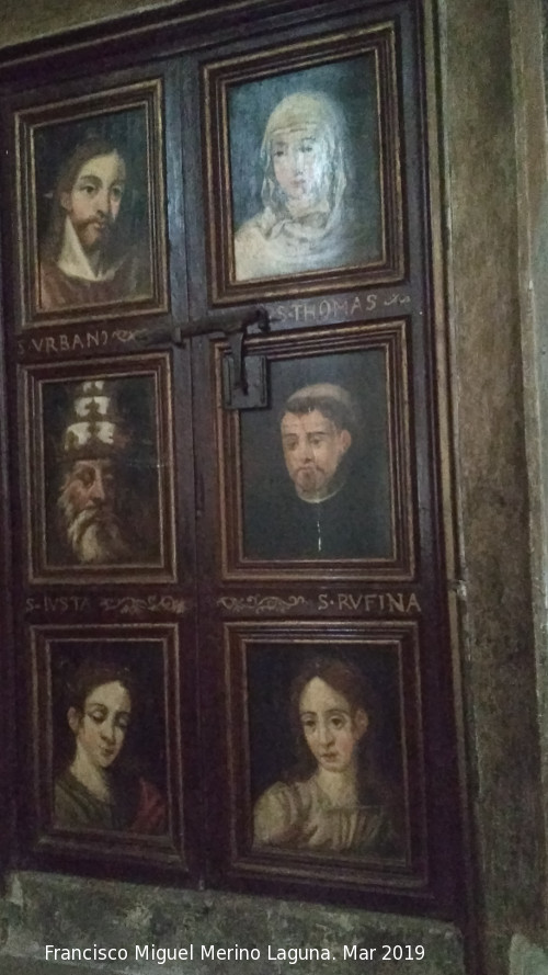 Puerta - Puerta. Catedral de Tarazona