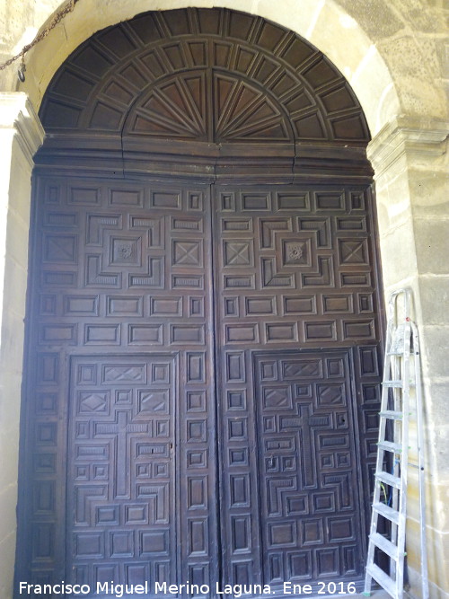 Puerta - Puerta. Puerta de San Andrs de la Catedral de Baeza