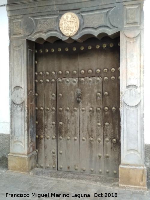 Puerta - Puerta. Casa de Don Bernardino de Parada - Las Gabias