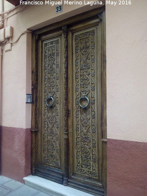 Puerta - Puerta. Calle General Fresneda - Jdar
