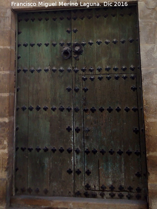 Puerta - Puerta. Calle Muoz Garnica - beda