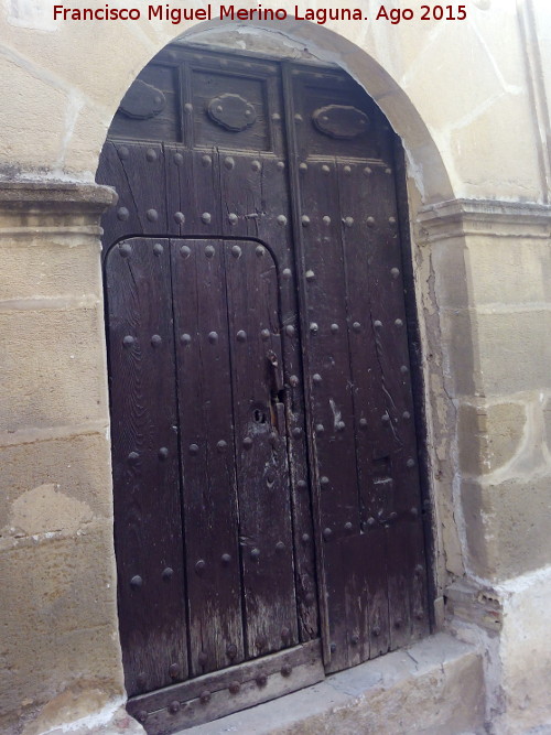 Puerta - Puerta. Calle San Jorge - beda