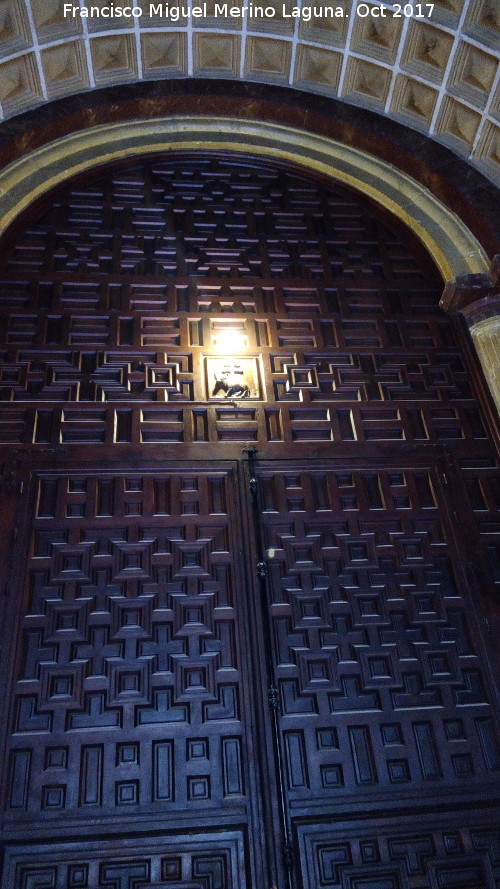 Puerta - Puerta. Iglesia El Salvador - Caravaca de la Cruz