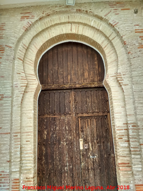 Puerta - Puerta. Iglesia de Santa Mara la Blanca - Barcience