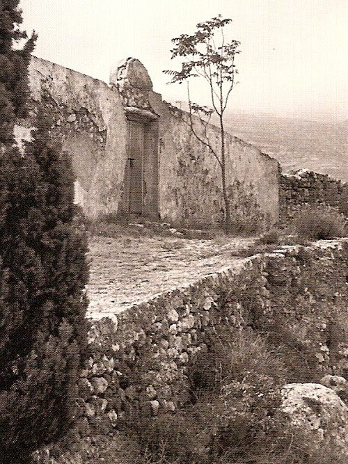 Cementerio de Guadalest - Cementerio de Guadalest. Foto antigua